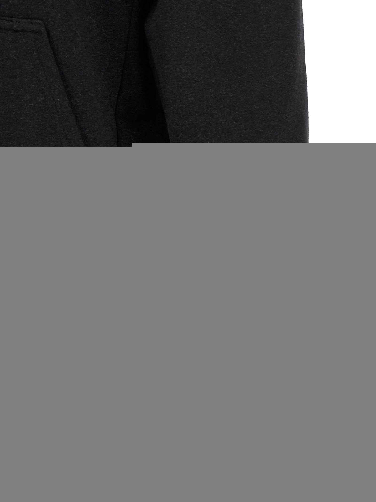Black Polyester Sweatshirt