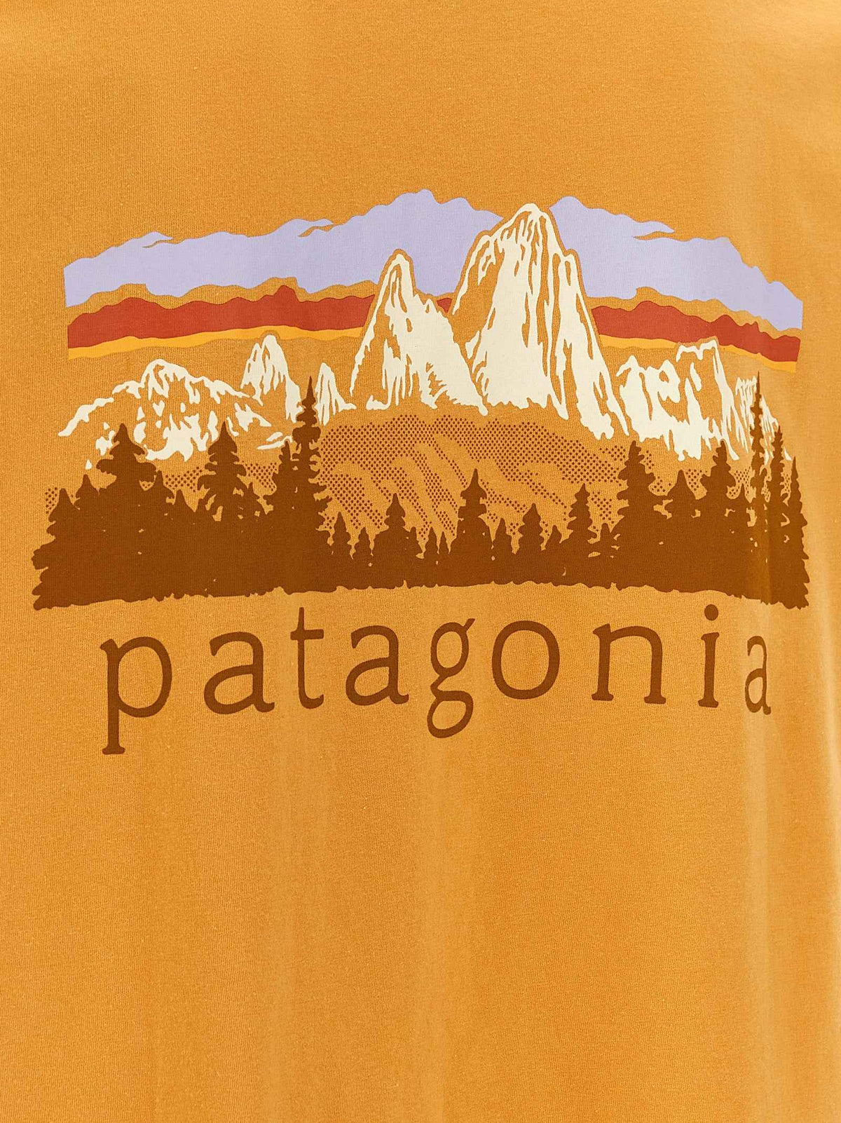 Orange Cotton T-Shirt