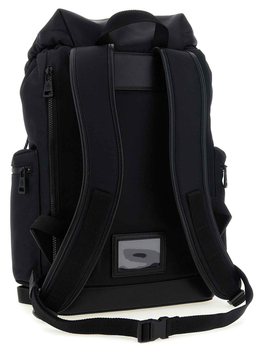 Black Polyamide Backpack