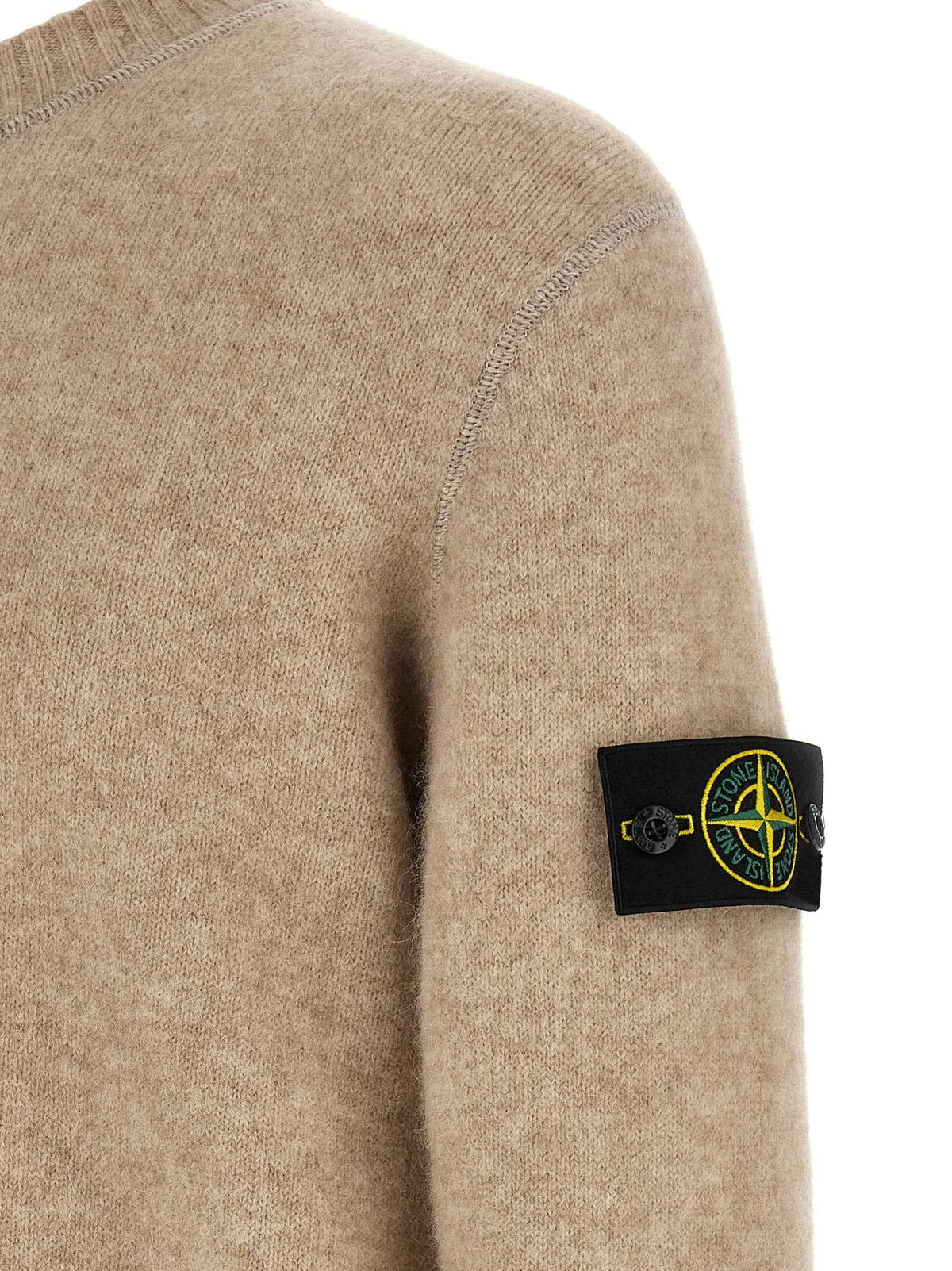 Beige Wool Cardigan