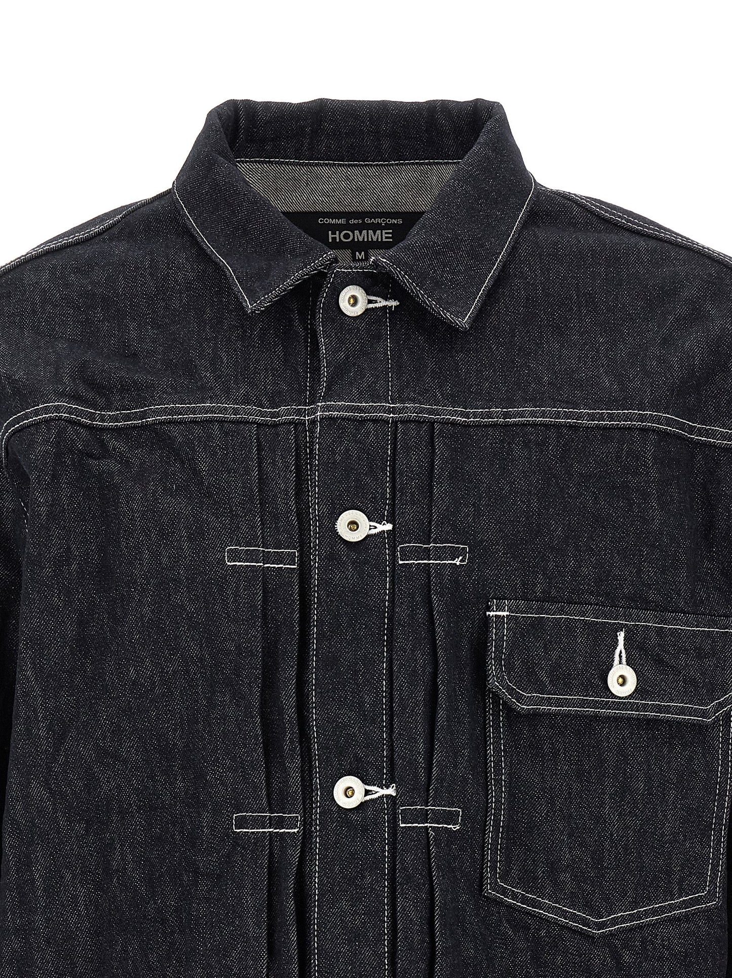 Blue Cotton Denim Jacket