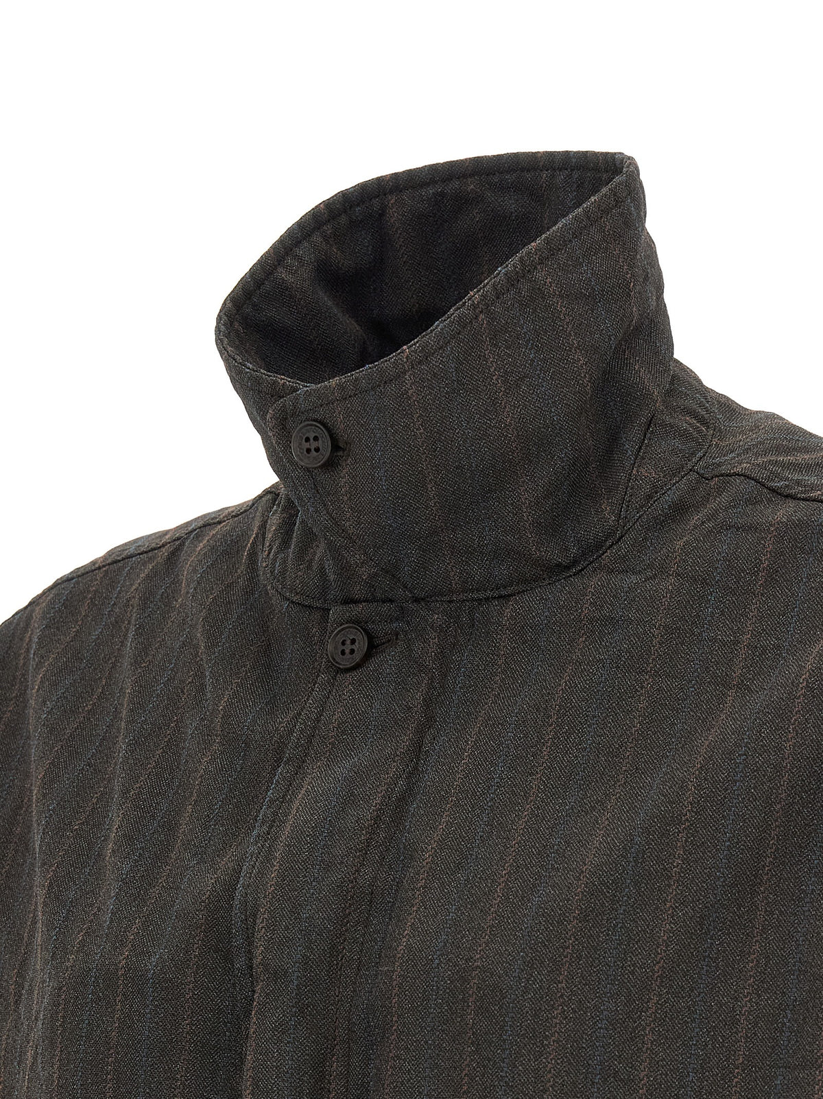 Brown Polyester Bomber