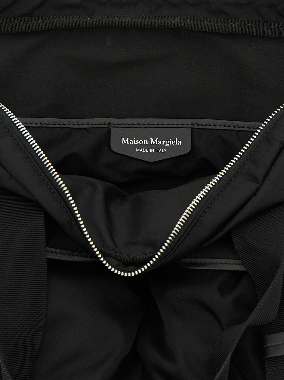 Black Polyamide Tote Bag