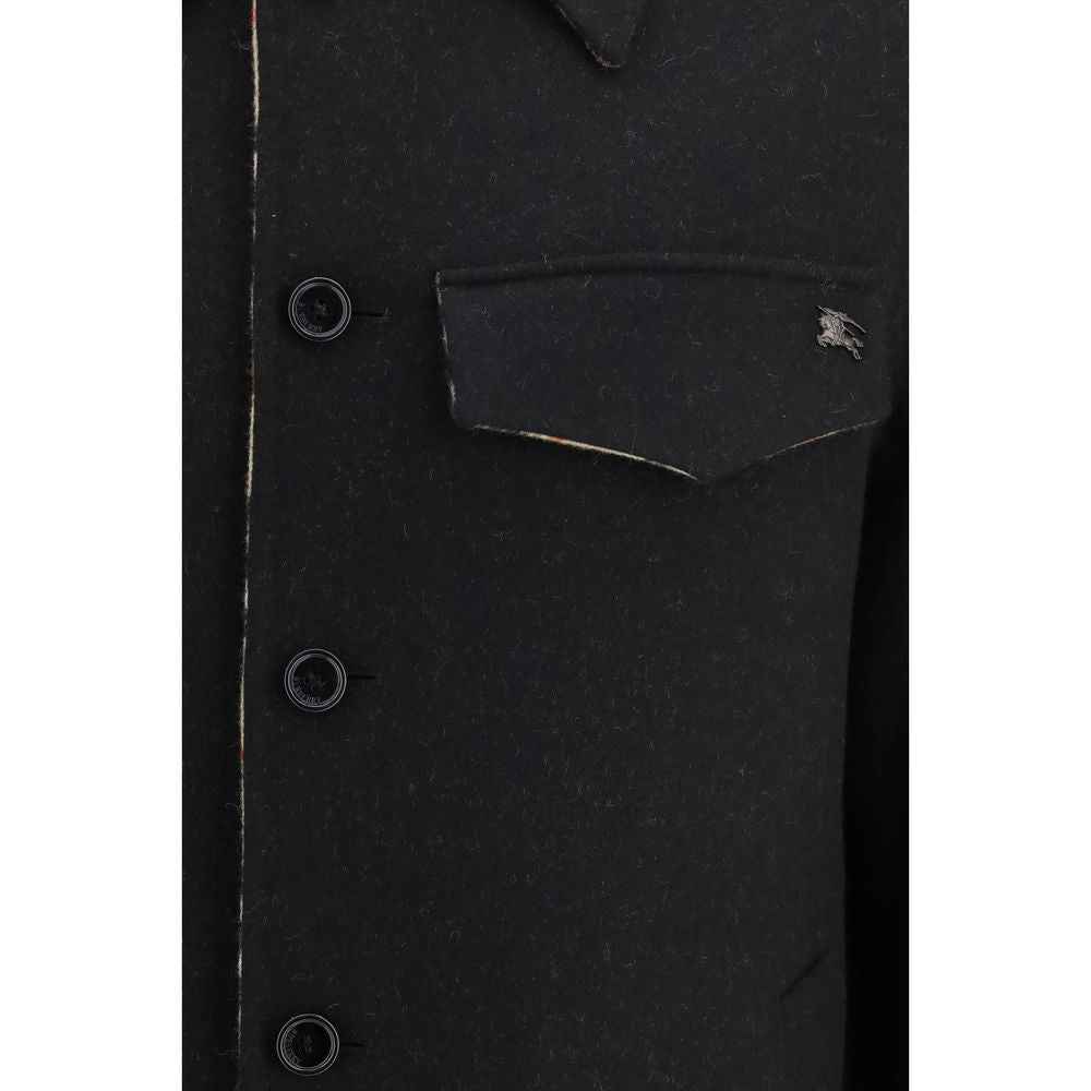 Black Wool Oves Aries Jacket