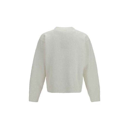 White Cotton Sweatshirt