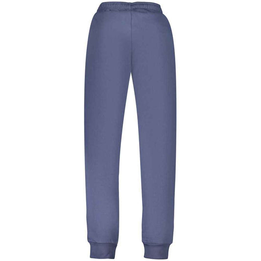 Blue Cotton Men's Trouser