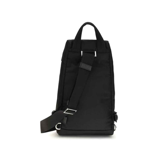Black Nylon Backpack