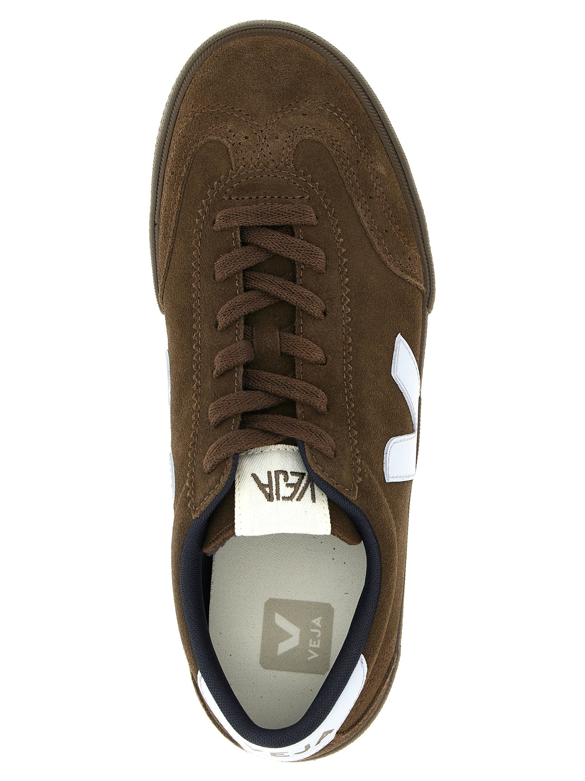 Brown Calfskin Athletic Sneakers