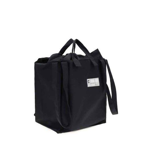 Black Polyester Shoulder Bag