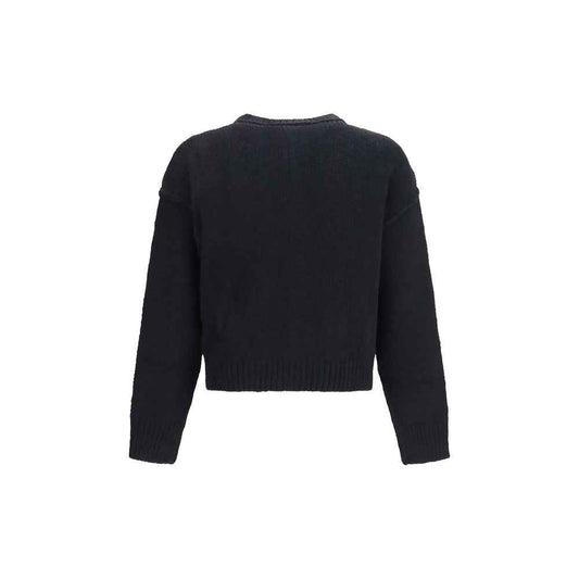 Black Wool Oves Aries Cardigan