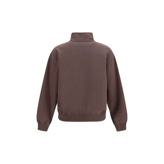 Brown Cotton Sweatshirt