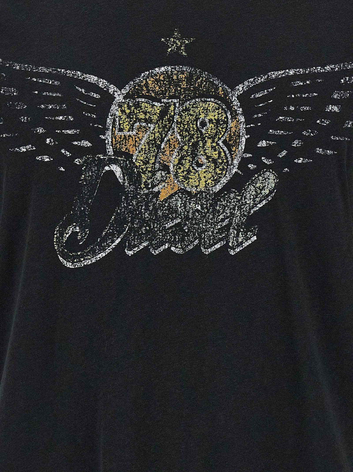 Black Cotton T-Shirt