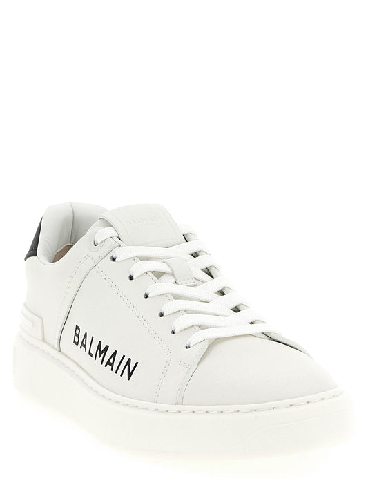 Bicolor Calfskin Low Top Sneakers