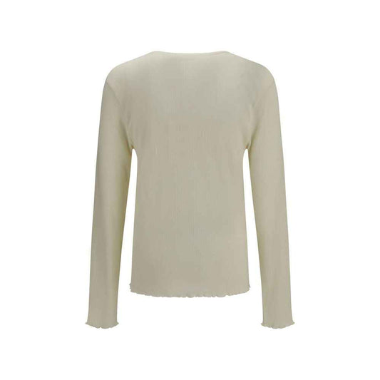 Beige Cotton Sweatshirt