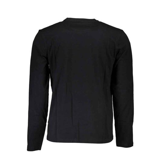 Black Cotton Men's T-Shirt