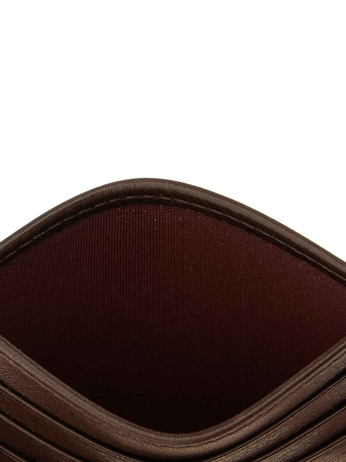 Brown Calfskin Cardholder
