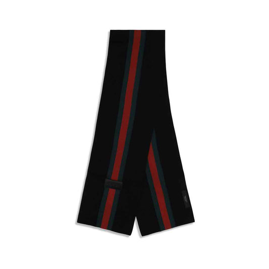 Black Wool Oves Aries Scarf