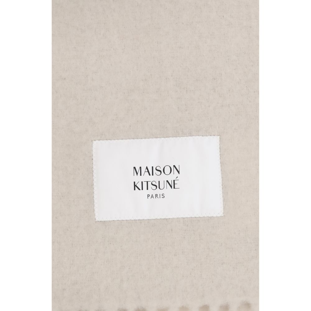 Beige Polyamide Scarf