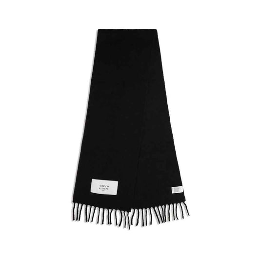 Black Polyamide Scarf