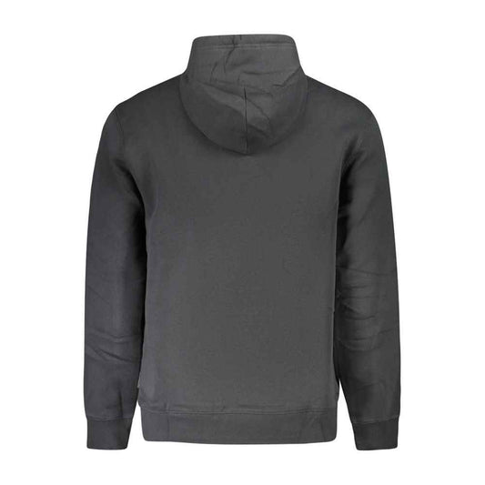 Black Cotton Sweatshirt