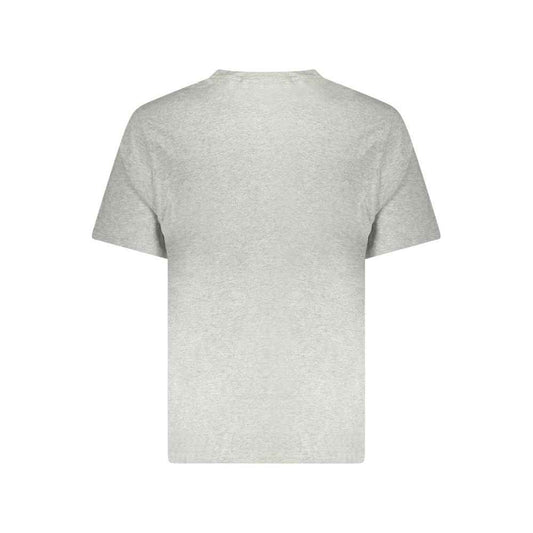 Grey Cotton Men's T-Shirt