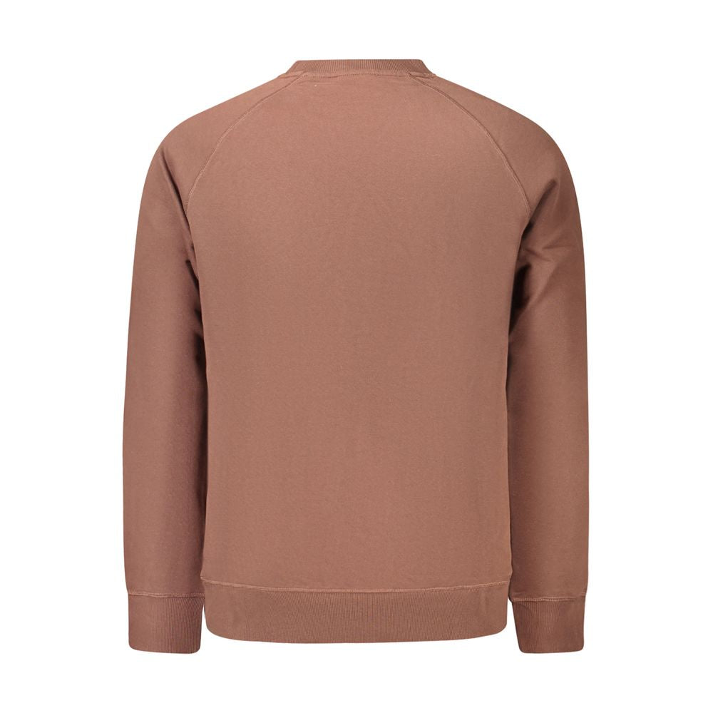 Brown Cotton Sweatshirt