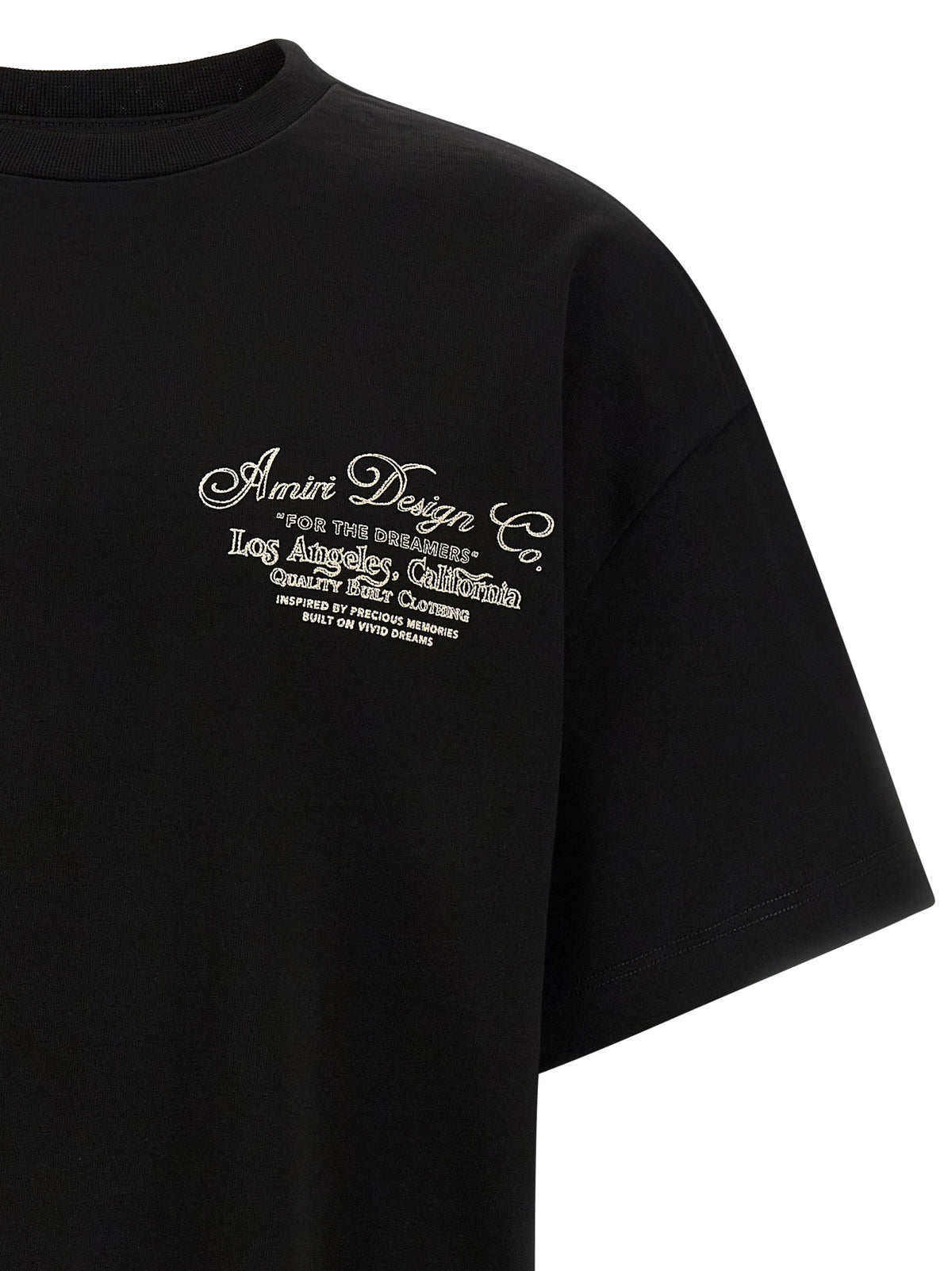 Black Cotton T-Shirt
