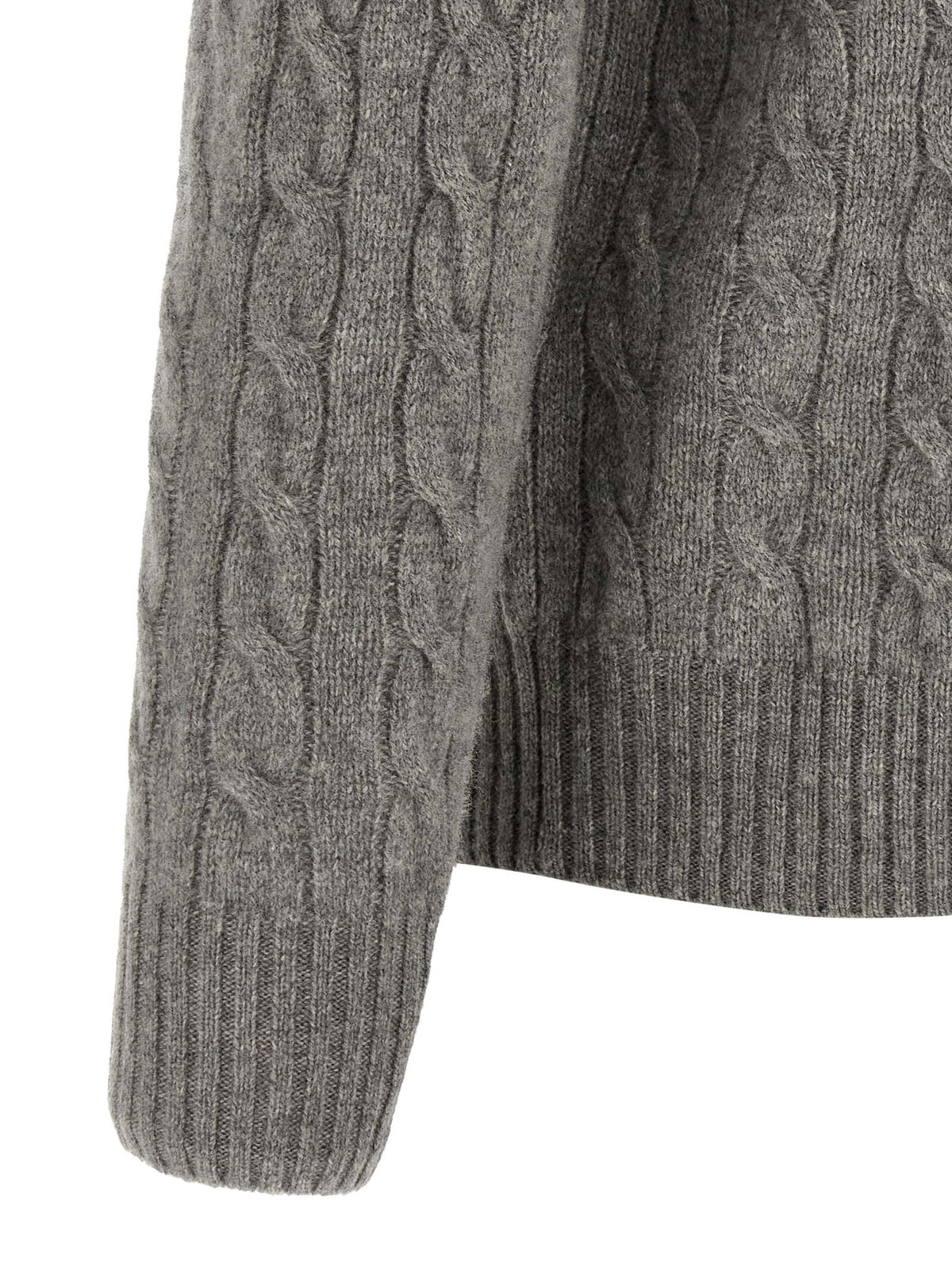 Gray Wool Cardigan