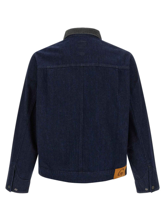 Blue Cotton Denim Jacket
