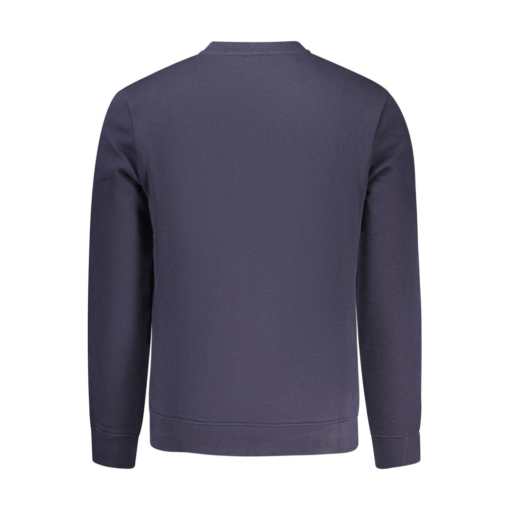 Blue Cotton Men's Sweatshirt