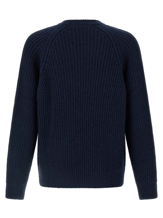 Blue Acetate Cardigan
