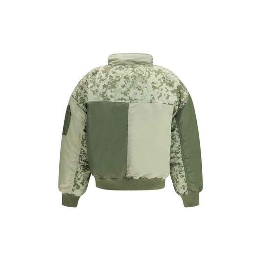 Bicolor Nylon Bomber