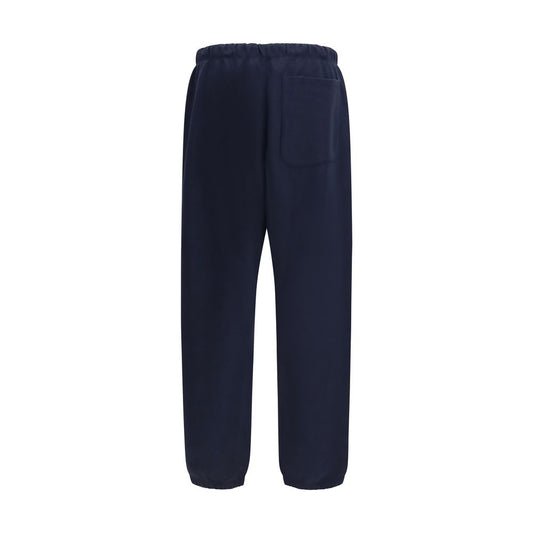 Blue Cotton Joggers (Workout Pants)