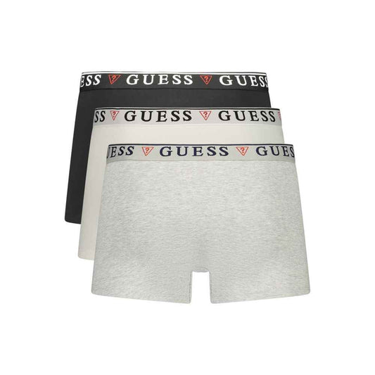 Grey Cotton Men's Boxer