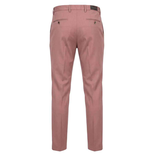 Pink Viscose Men Pant