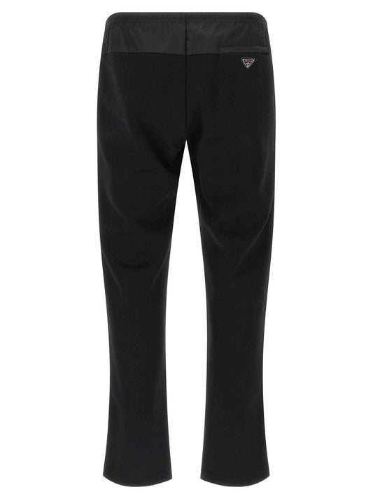 Black Cotton Joggers (Workout Pants)
