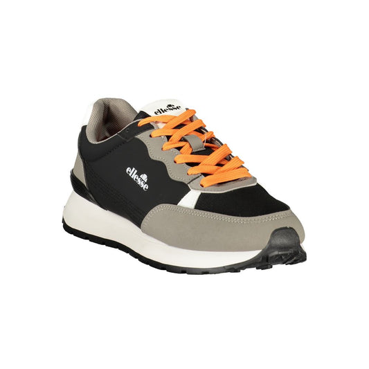 Gray Polyester Mens Sneaker