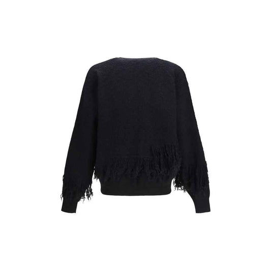 Black Wool Oves Aries Sweatshirt