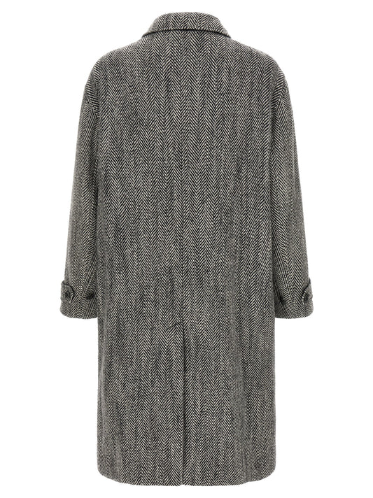 Multicolor Virgin Wool Coat