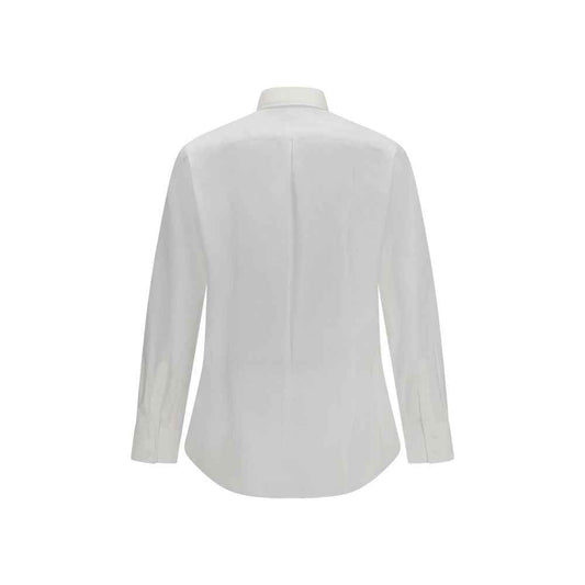 White Cotton Dress Shirt