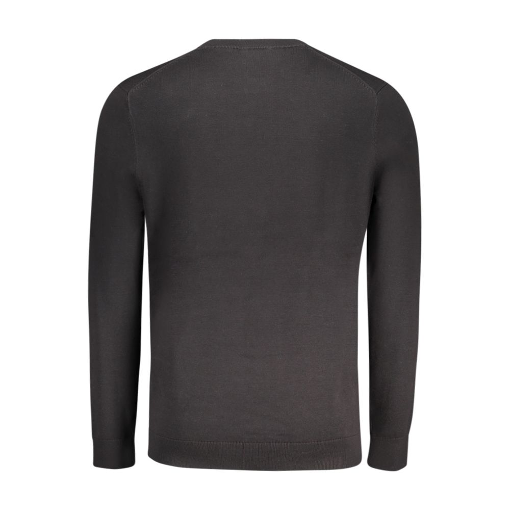 Black Cotton Sweatshirt