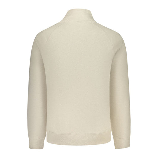Beige Cotton Men's Sweatshirt