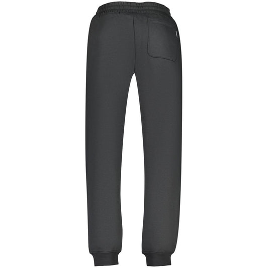 Black Cotton Men's Trouser