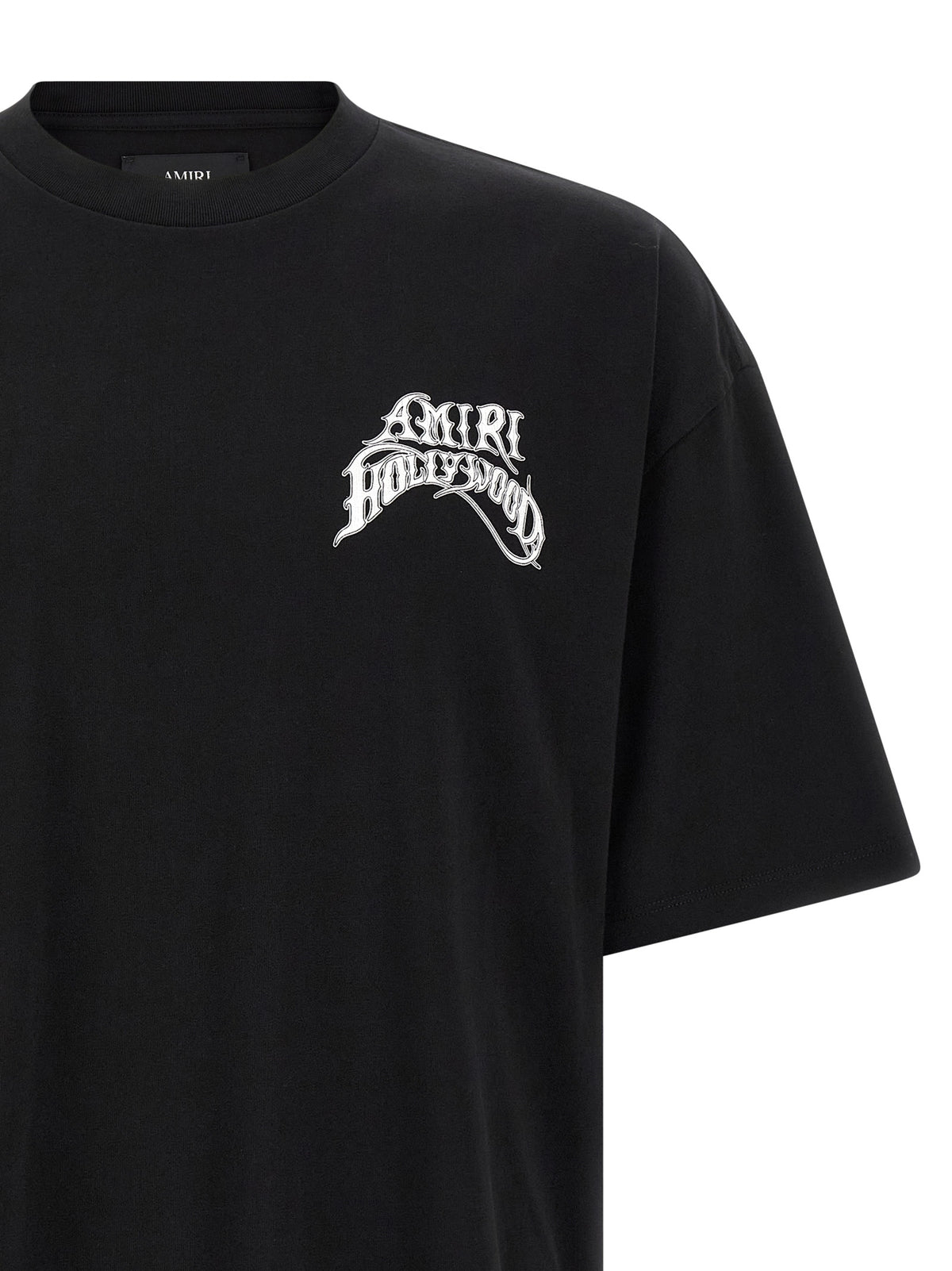 Black Cotton T-Shirt