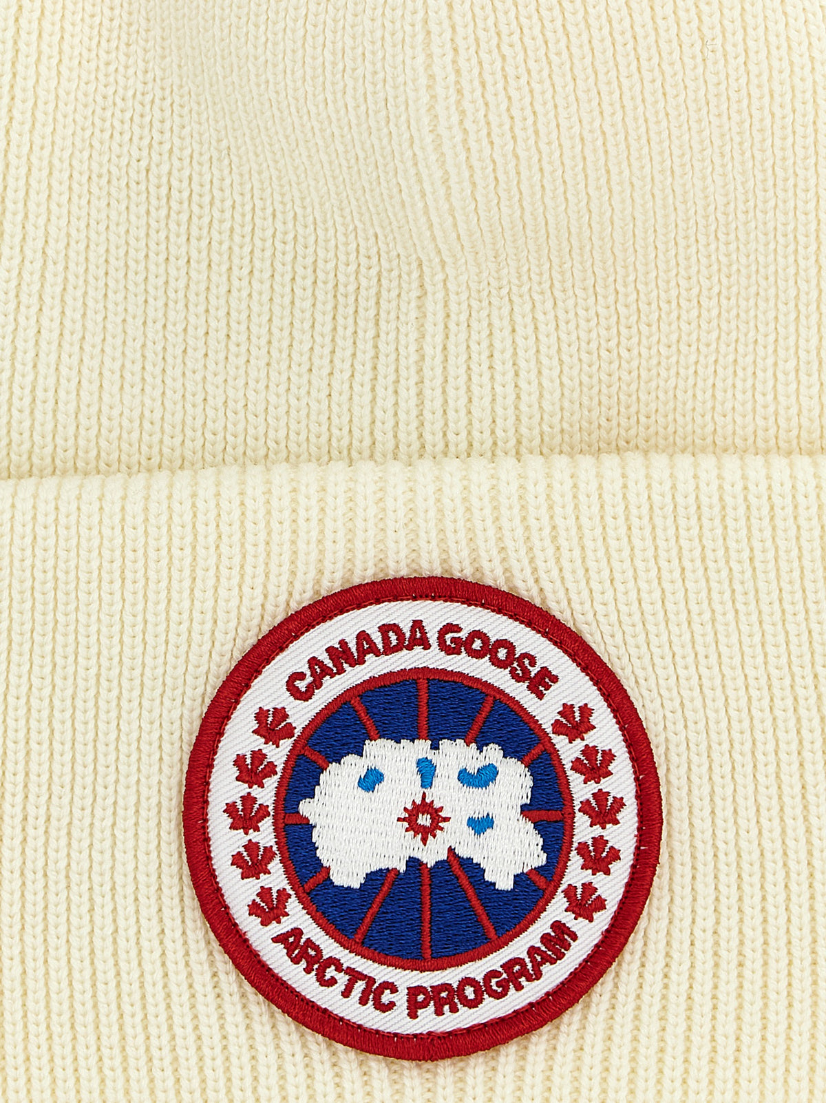 White Wool Beanie