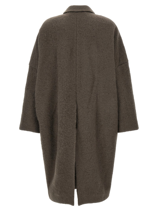 Gray Marabou Coat