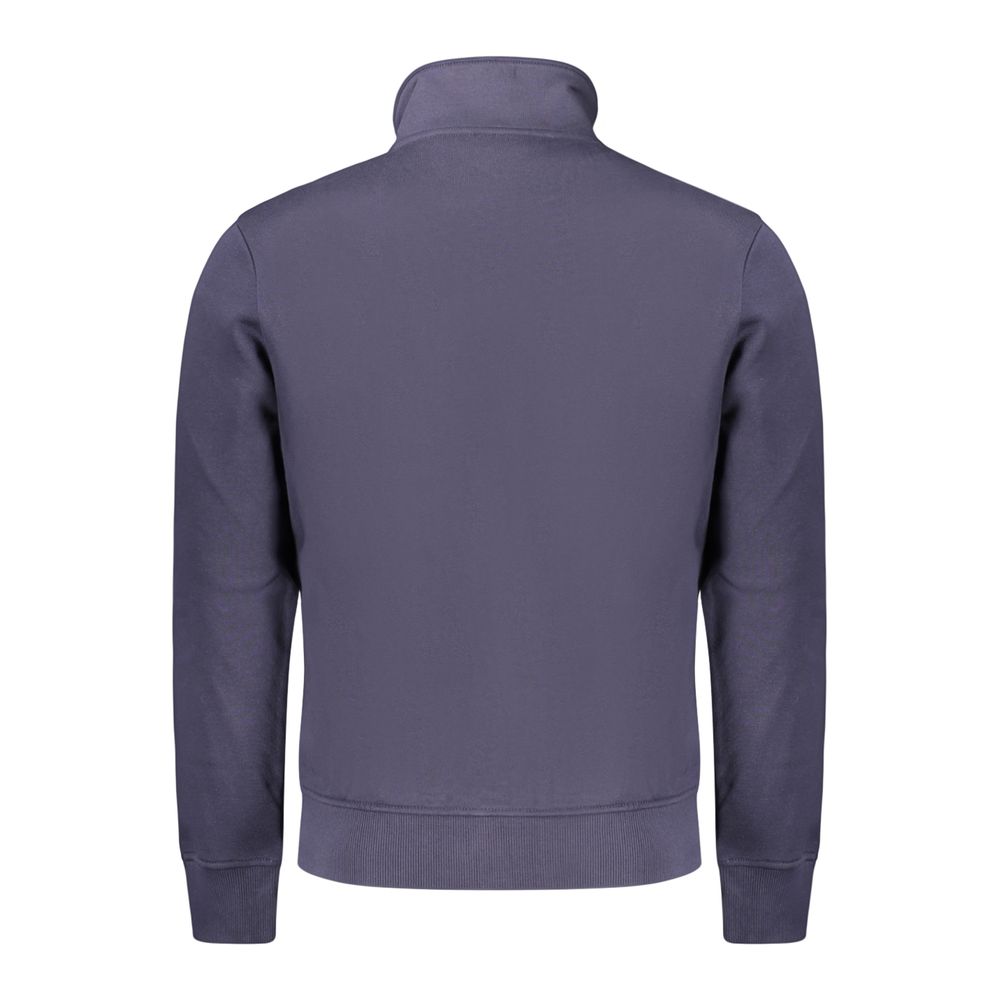 Blue Cotton Men's Sweatshirt