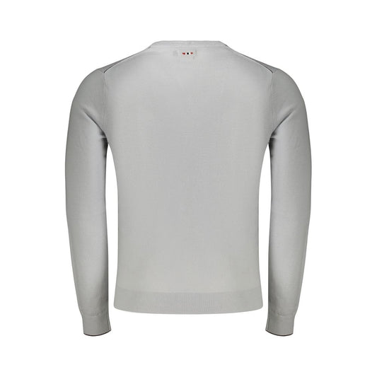 Gray Wool Men's Sweater