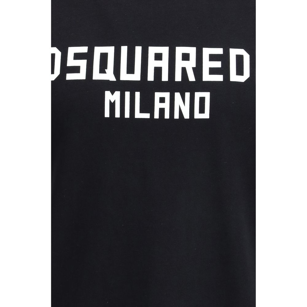 Black Cotton T-Shirt