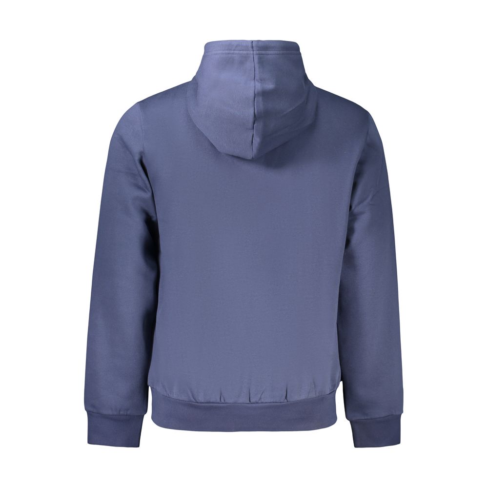 Blue Cotton Men's Sweatshirt
